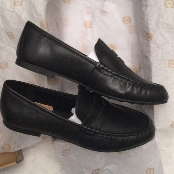 NWT Born Barnstable Black Leather Loafers Shoes 7.5M PRICE REDUCED - Picture 10 of 12